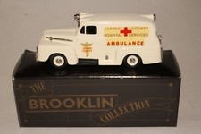 Brooklin Models Ford F-1 Ambulance With Box, 1/43 Scale