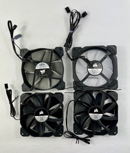 Lot of 4 Computer Box Cooling Fans 12V DC 0.30A - All Tested - Free ...