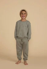 NWT RYLEE AND CRU Sweatshirt sweatpants set Cactus SZ10-12y BOY
