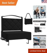 Ergonomic Padded Bleacher Seat with Shoulder Strap - Ultimate Comfort for Sports