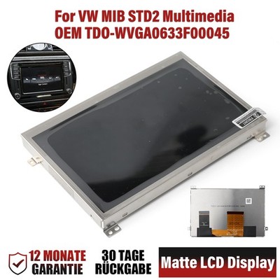 OEM 6,5'' TDO-WVGA0633F00045 Mattes Display Touch Screen Für VW MIB STD2 682 684
