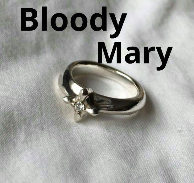 Bloody Mary ピンキーリング シルバー925 Bloody Mary Diamond Pinky Ring SILVER #0601 | eBay