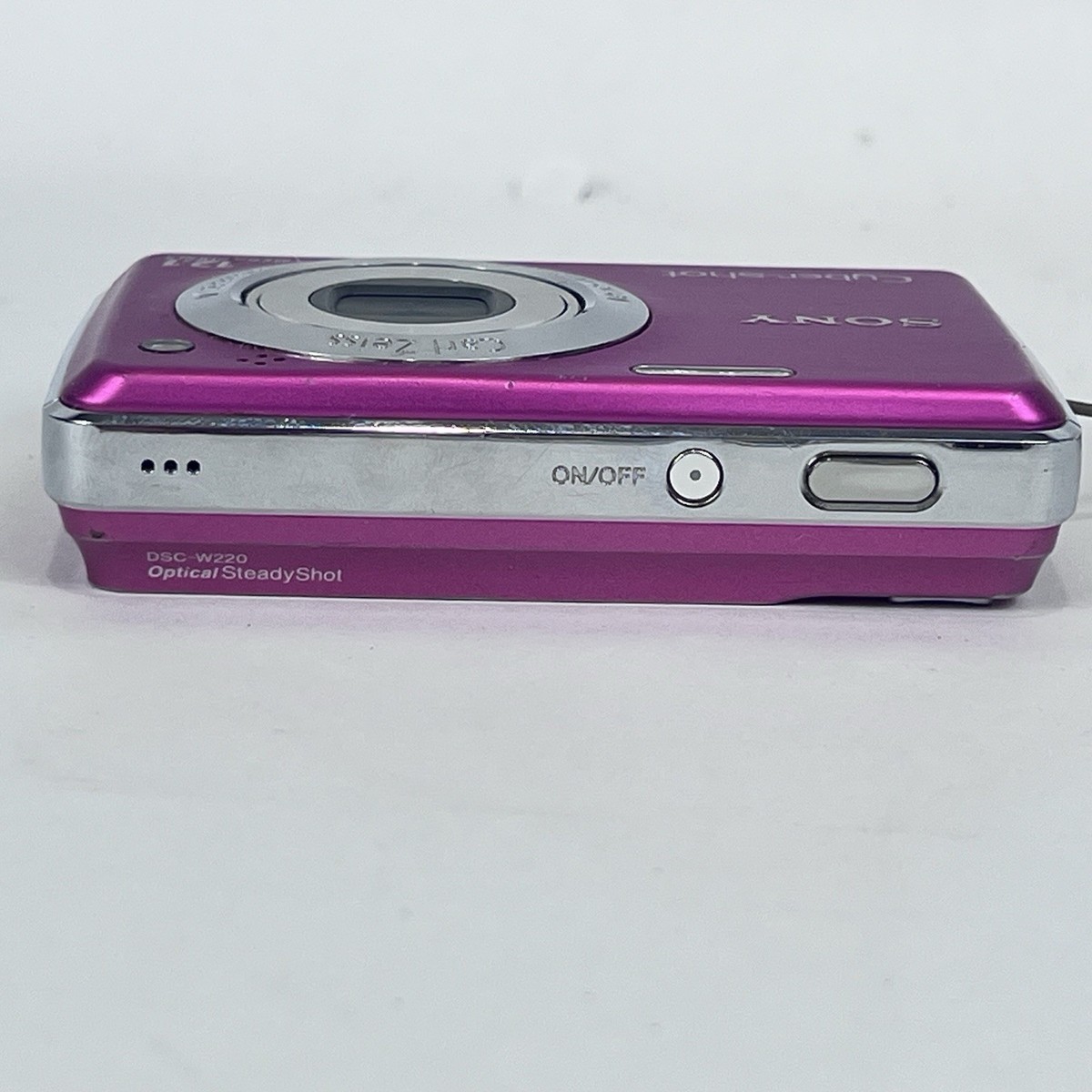 Sony Cyber Shot DSC-W220 Digital Camera 12.1MP 4x Zoom Pink