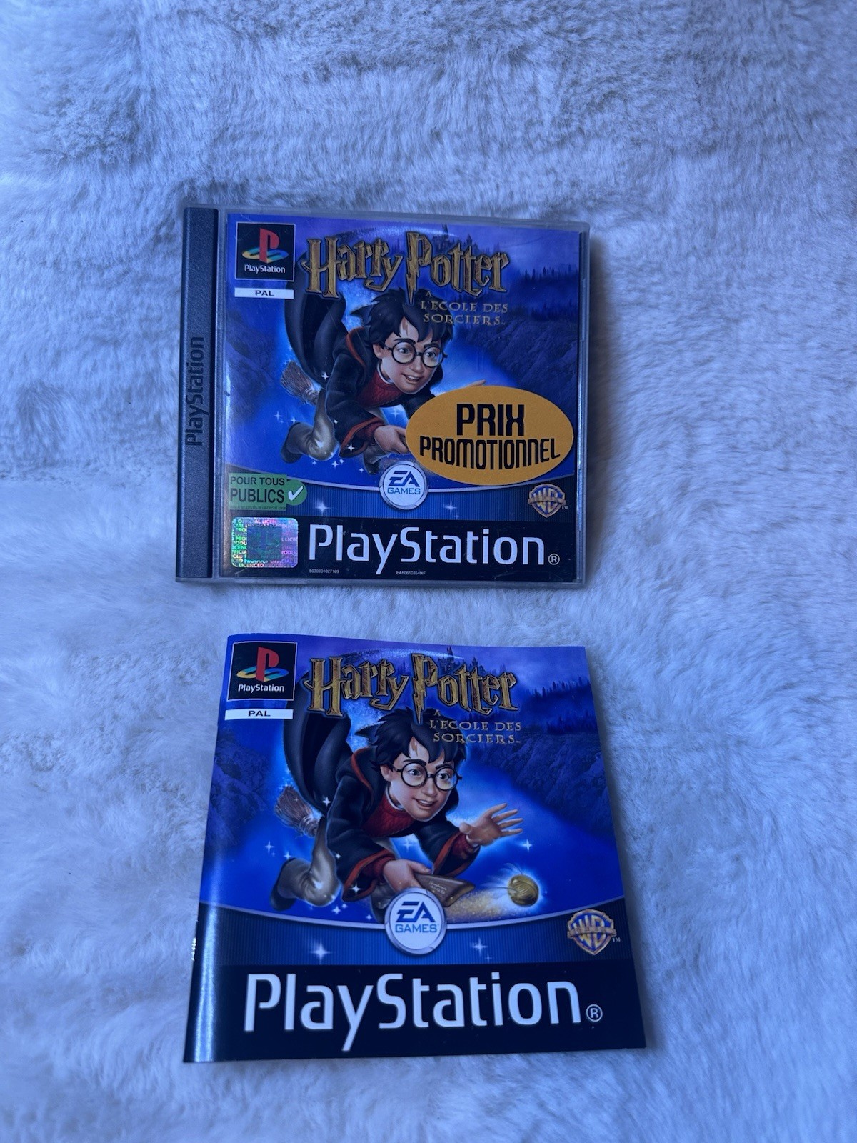 Jeu Sony Playstation 1 Harry Potter À L’école Des Sorciers PS1 B13 