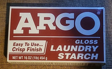 ARGO Gloss Laundry Starch Red 16oz