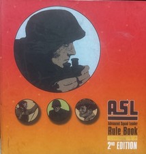 ASL Rule Book 2nd Edition All Pages Including Infantry Fire Table Etc.