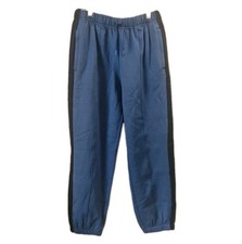 NWT HANNA ANDERSSON SHADOW BLUE FLEECE COLORBLOCK JOGGERS PANTS 150 12 59