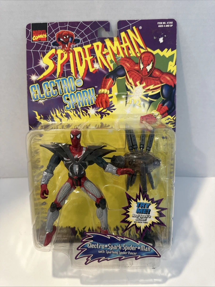 激レア！スパイダーマン Electro Spark キャプテン・アメリカ Las mejores ofertas en ToyBiz Spider-Man Electro figuras de acción