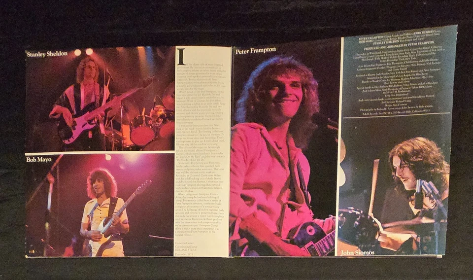 Peter Frampton Frampton Comes Alive 2xLP 1976 A&M VG+ Live Classic Rock - Image 3 of 4