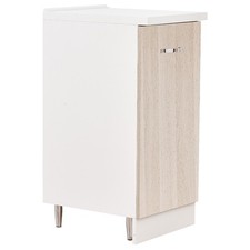 Mobile Base Cucina Componibile Minimal Colore Olmo con 1 Anta e 2 Scomparti
