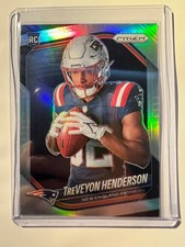 🔥🏈 Treveyon Henderson 2025 Prizm Rookie Variation Silver Prizm (RC) 🇺🇸 