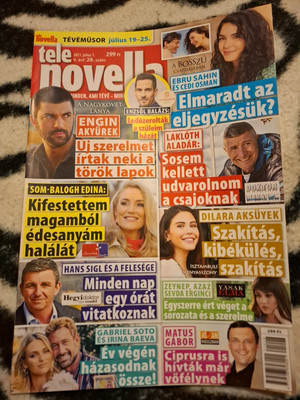Gabriel Soto,Sevda Erginci,Dilara Aksuyek,Ebru Sahin,Hungarian magazine 2021