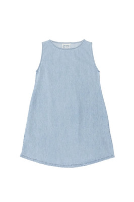 Jungmaven Baez Summer Denim Dress Hemp Cotton Blend Size XS S M XL  NWT