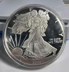 2002 Giant Walking Liberty .999 Fine Silver 4 Oz.