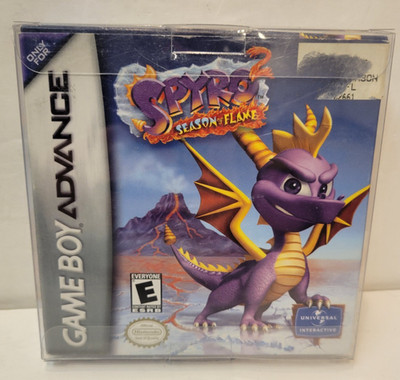 Spyro 2: Season of Flame (Nintendo Game Boy Advance, 2002) CIB