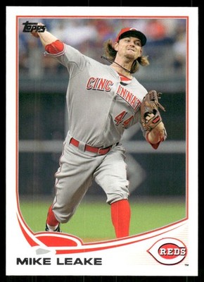 Mike Leake 2013 Topps Baseball #442 - Cincinnati Reds | eBay