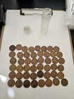 1940 D Wheat Penny Roll Of 50 Good Condition Assorted Levels