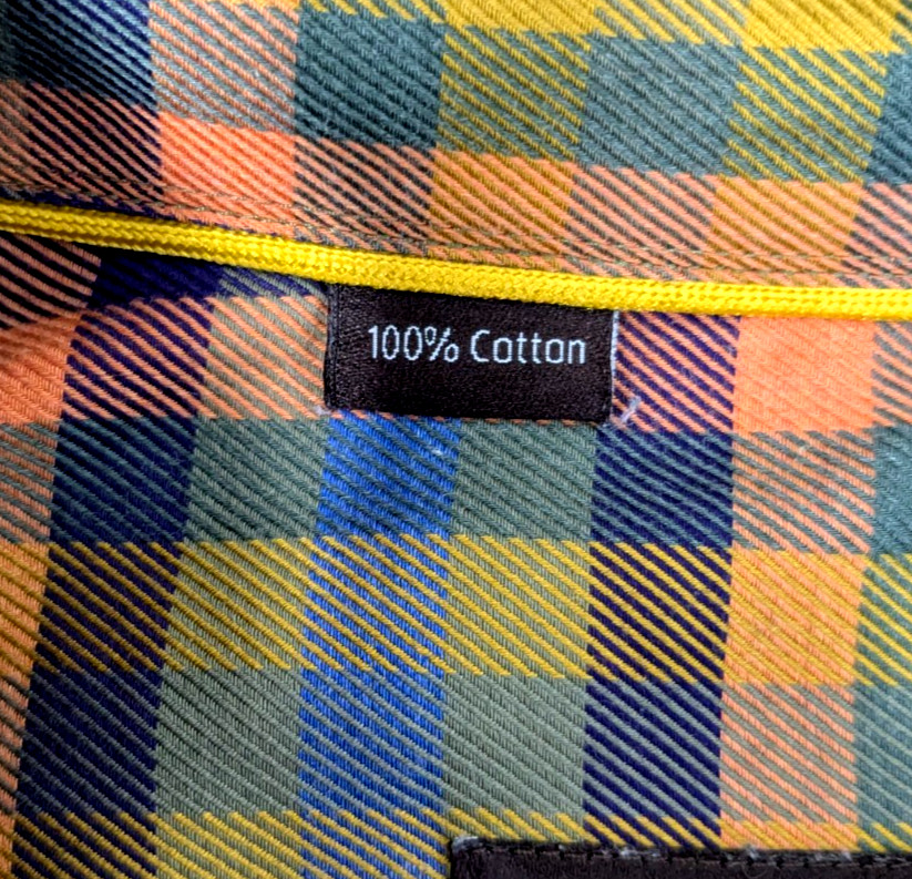 Robert Talbott Button down Long Sleeve Shirt Larg… - image 11