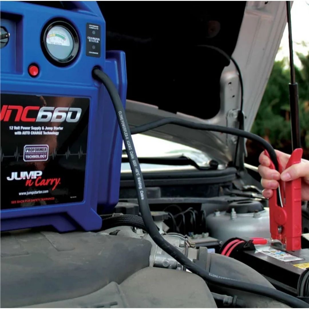 Clore Automotive JNC660 Jump-N-Carry 1700 Peak Amp 12 Volt Jump Starter