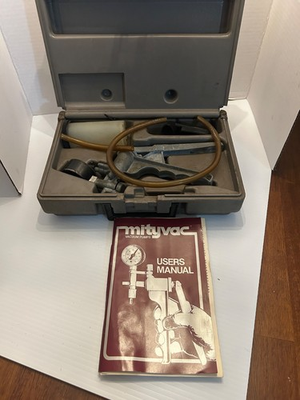 #ad #ad Mityvac Silverline Elite automotive vacuum and pressure hand pump kit $75.00
