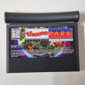 Theme Park - Original Official Atari Jaguar Console Game Protective Case