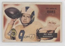 1955 Bowman Billy Wade Bill Wade #78 s1i