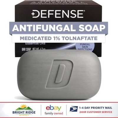 Clinically Proven Medicated Soap for Jock Itch, Athlete's Foot and Ringworm