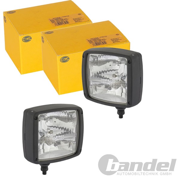 2X Hella Scheinwerfer 12V Scheinwerfer Satz | 1SA 996 120-801-image