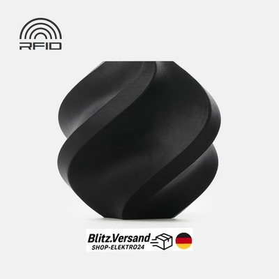Bambu Lab PETG HF Filament 3D Druck 1,75 mm 1 kg NACHFÜLLPACK SCHWARZ 