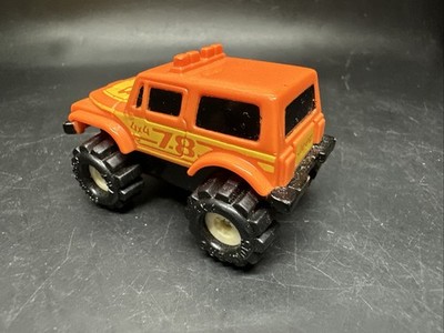 Vintage Stomper 4 x 4 Orange Mini Renegade Jeep 78 McDonalds Happy