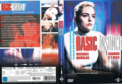 Basic Instinct: 2. Auflage DVD Ohne FSK Logo Sharon Stone / Michael Douglas