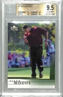 2001 Upper Deck Tiger Woods Rookie Card #1 BGS 9.5 Gem Mint Subs 9.5, 9.5,9.5,10