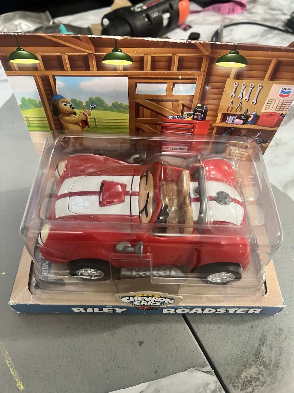 Vintage The Chevron Cars Riley Roadster #35 Collectible Toy Car Retired 2003 NOS