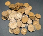Roll of (50) 1920 Lincoln Wheat Cents | AVERAGE CIRCULATED