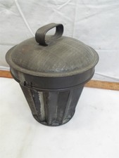 Early Star Bundt Cake Bread Pudding Mold Tin Kitchen Tool w/Lid