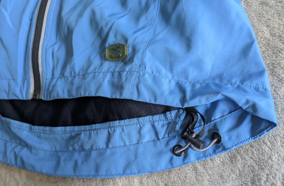 SUGOI Windbreaker Cycling Vest Small Light Blue Gray Black - Image 4 of 4