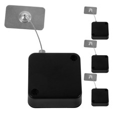 4 Pcs Security Cable Tv Remote Tether Lock for Garage Anti-theft