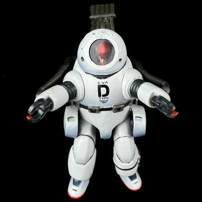 K&M Kaiyodo Evangelion EVA Unit 02 Magma Diver Type D Armor ENTRY Capsule Figure