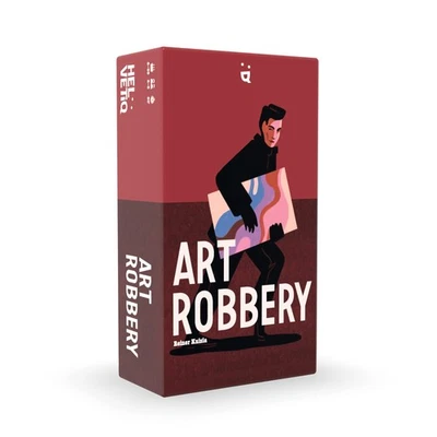 Helvetiq ART_ROB Board Game, Purple Rapina d'arte - Photo 1/4