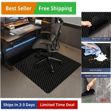 Office Chair Mat for Carpet, 48"x36" Anti-Slip Waterproof Floor Protector Des...