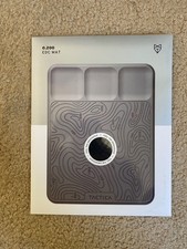 Tactica 0.200 EDC Mat Black Debossed Map 280x215x3mm 3 Key/Earbud Trays