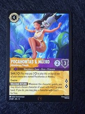 Pocahontas  Meeko - Adventurous Friends 27/204 Attack of the Vine Lorcana NM