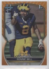 2022 Bowman U Chrome Orange Refractor 17/25 Ronnie Bell #22 pe8