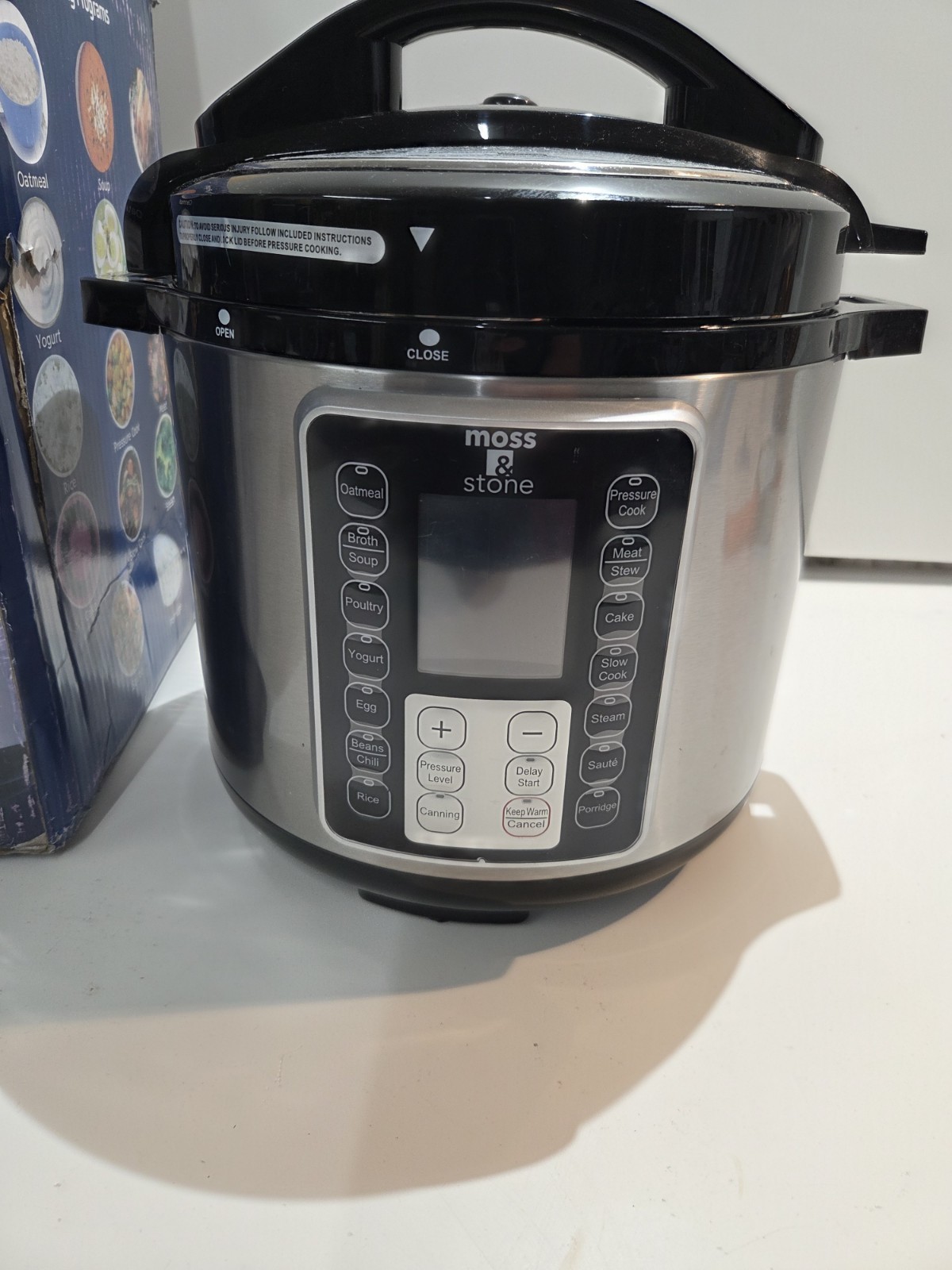 With Large Lcd Display, Multi-use 6 Quart