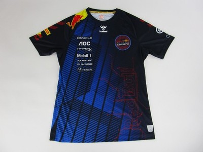 Red Bull Racing Men's Esports Gaming Formula 1 Hummel Oracle T-Shirt Size Medium
