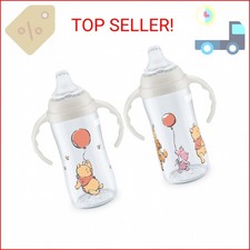 NUK Learner Cup, 10 Oz, Pack of 2, Pooh Bear   Soft Spout, Easy-Grip Handles, BP