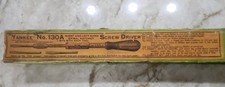 Spiral Ratchet Screw Driver Stanley Yankee 130a Vintage Old Hand Tool With Box