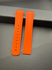 Omega Seamaster Diver 300 300m Compatible Premium Rubber Deployment Straps