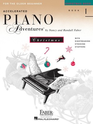 Accelerated Piano Adventures for Older Beginner Christmas Book 1 Faber Music