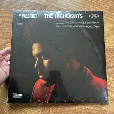 Sealed! THE WEEKND LP THE HIGHLIGHTS TARGET EXCLUSIVE RED SPARKLE VINYL RECORD